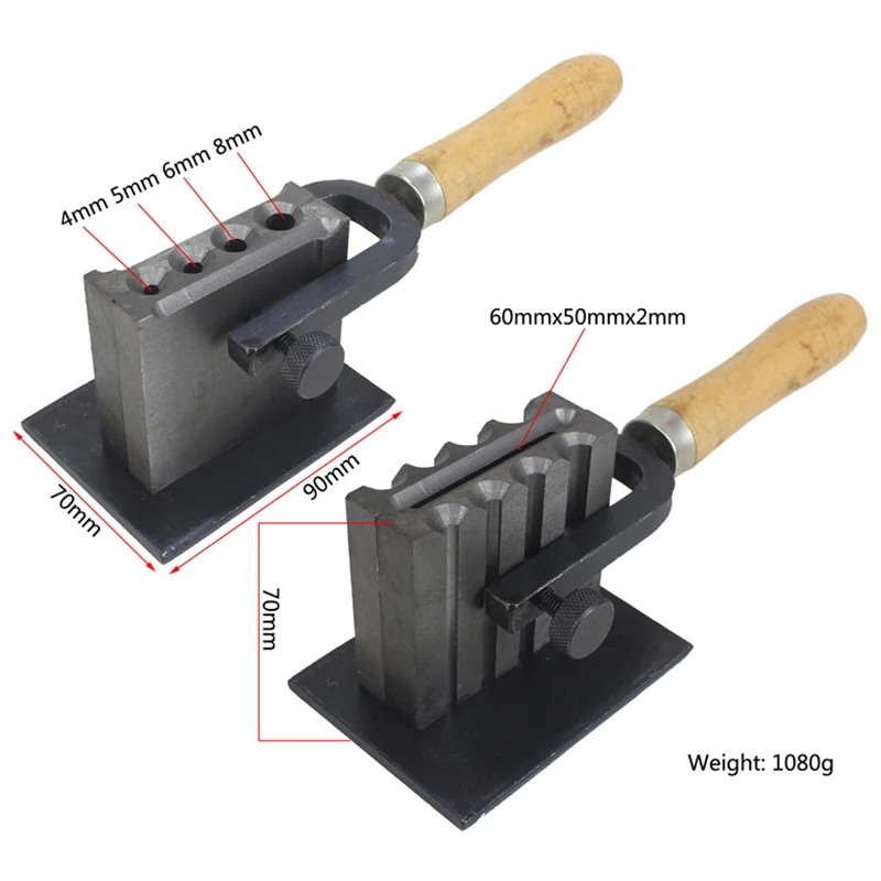 

Gold/Silver/Metal Eu Molding Groove Ingot Mould Jewelry Tools Size Adjustable Jewelry Tools Oil Groove Chisel Wooden Handle Mo