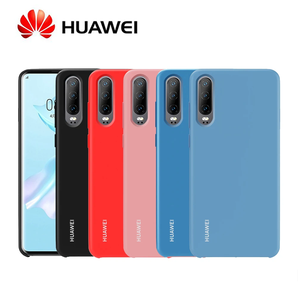 

For HUAWEI P30 Case High Quality Silky Soft Silicone Protective Back Cover For HUAWEI P30 Pro Lite P20 Shockproof Case Cover