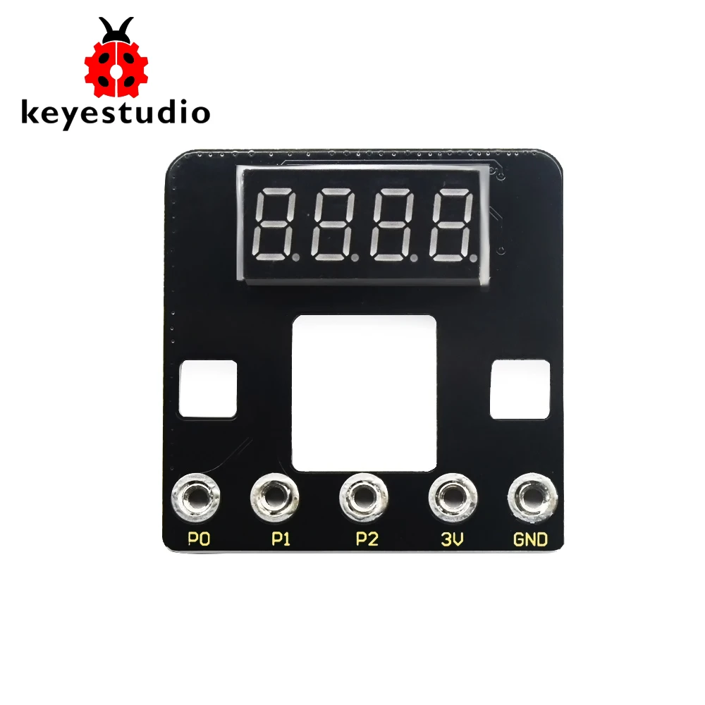 Keyestudio microbit 4 значная трубка щит для BBC Micro bit|Аксессуары демонстрационных стендов| |