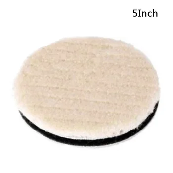 

Woolen Polishing Pad Buffing Sponge Beige Replacement Cleaning tool Set Waxing Car Accessories Durable Supplies