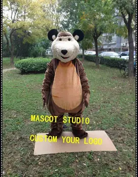 

Animal Bear Mascot Costume Cosplay Party Game Cartoon Fancy Dress Outfit Advertising Adults Parade Character Halloween