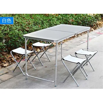 

2020 Outdoor Folding Table Camping Aluminium Alloy Picnic Table Waterproof Ultra-light Durable Folding Table Desk