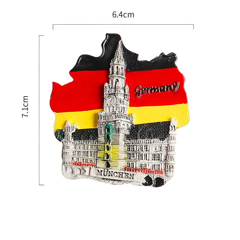 Magnetic Stickers Refrigerator World Tourist Souvenirs Travel fridge magnets France Paris Japan Prague Thailand Germany Italy magnetic fridge magnets magnetic sticker magnetic fridge stickers