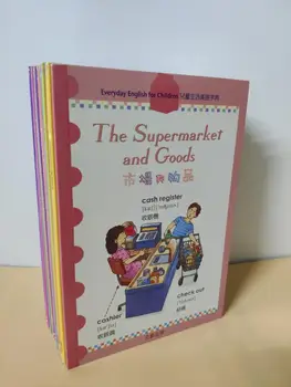 

10 Pcs/Set Learning Vocabulary Books Children’s Daily Life Commonly Used English Words тетрадь книги libros Toy