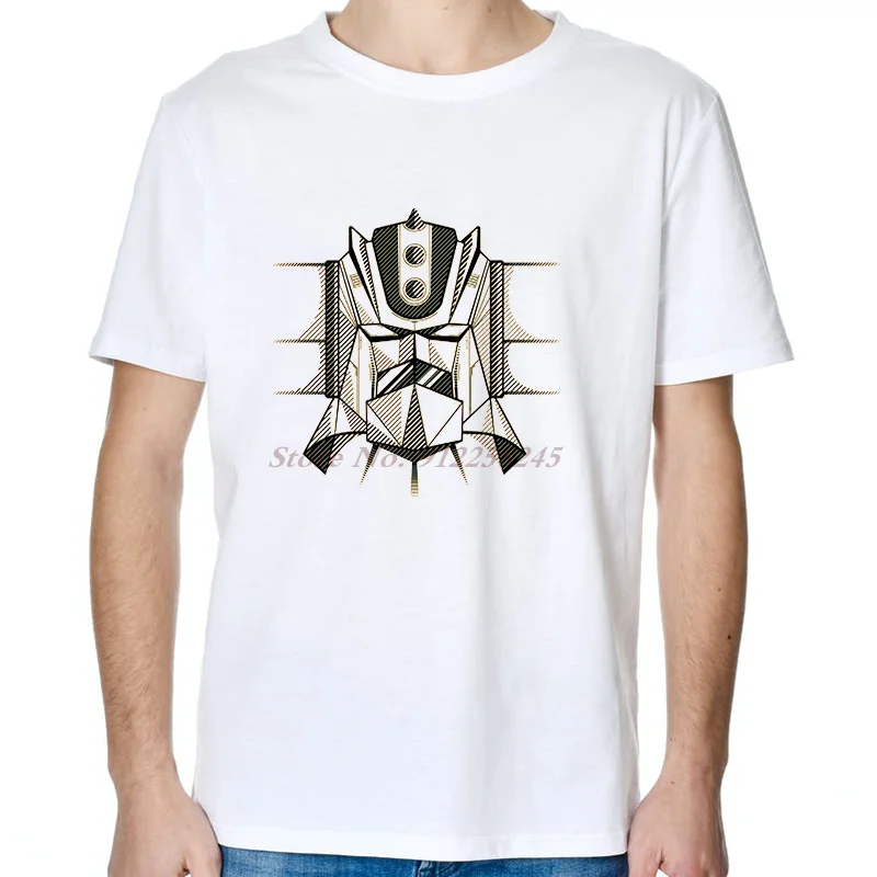 076b Project Classic UFO Robot Goldrake Grendizer Fashion Top Round Neck Print Short Sleeve T-Shirt Streetwear Men clothing