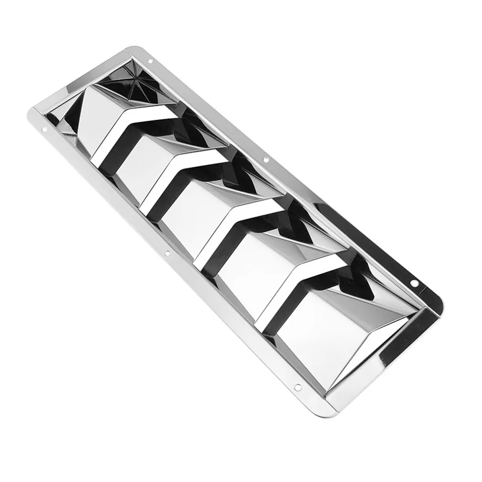 Kaufe Marine Grade Edelstahl 304 Boot Marine Square Air Vent Louver Vent Grille Belüftung