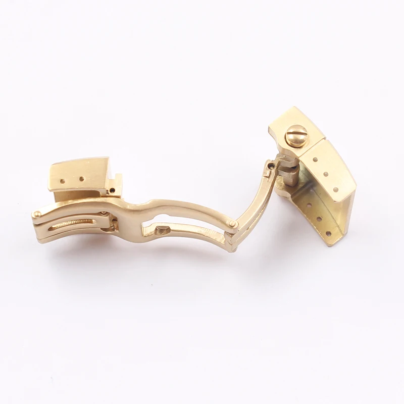 Watch Accessories Suitable for Ulysse Nardin Athens buckle rubber strap buckle 316 stainless steel butterfly buckle 20mm