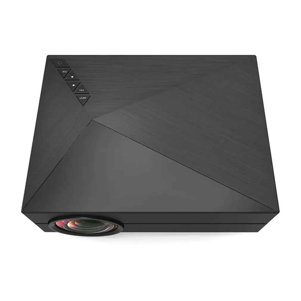 Портативный домашний проектор Gm60 мини с поддержкой Hd 1080P маленький прожектор светодиодный проектор 30-130 дюймов Размер проекции