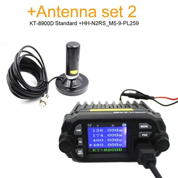 

Radio Walkie talkie 25W 2 Way Quad Display Replacement 448g 200 channel Frequency stability plusmn2.6ppm