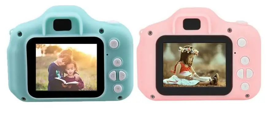 2,0 дюймов Мини Цифровая камера HD 1080p экран детская камера игрушка для наружной фотосъемки реквизит милая детская камера для мальчиков и девочек подарок