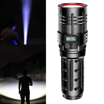 

100000LM Portable Powerful 3 Modes Flashlight Night Work Light Lamp Outdoor Outdoor Headlamp Portable Headliht Work Light