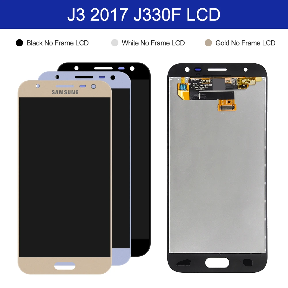 High Quality J330 Lcd For Samsung Galaxy J3 17 J330 J330f Sm J330 Lcds Display Touch Digitizer Screen Free Gift Mobile Phone Lcd Screens Aliexpress