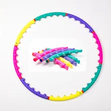 Йога талии упражнения для похудения спортивные обручи массажные петли кольцо для гимнастики твердая трубка круг женщин уменьшить вес фитнес оборудование