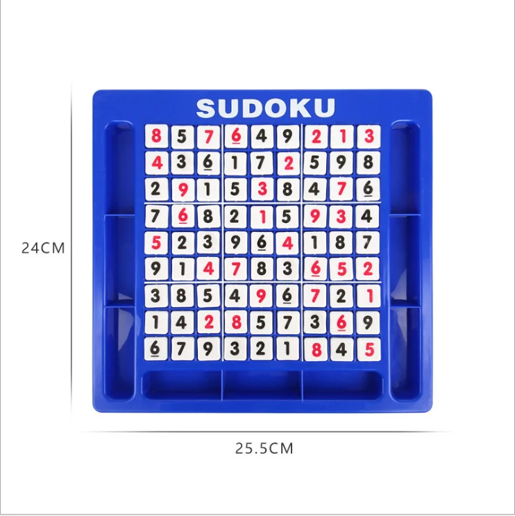 Sudoku машинная игра подарок на день рождения игрушка для ребенка развивает логическое мышление тренировка развивающие игрушки настольная
