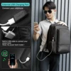 Lifetime Warranty Nylon Backpack Anti theft 22L Men 15.6 inch Laptop Backpack Bag USB Charging Travel Male Mochila Schoolbags 4