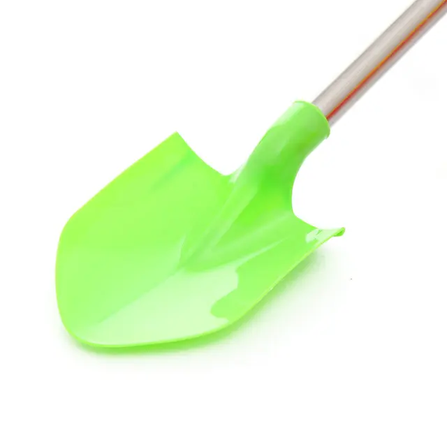 2 Pcs/set Summer Sand Shovels for Kids Toddler Plastic Beach Shovel Tool Toys with Handle Digging Sand Beach Fun Gift Outdoor 6