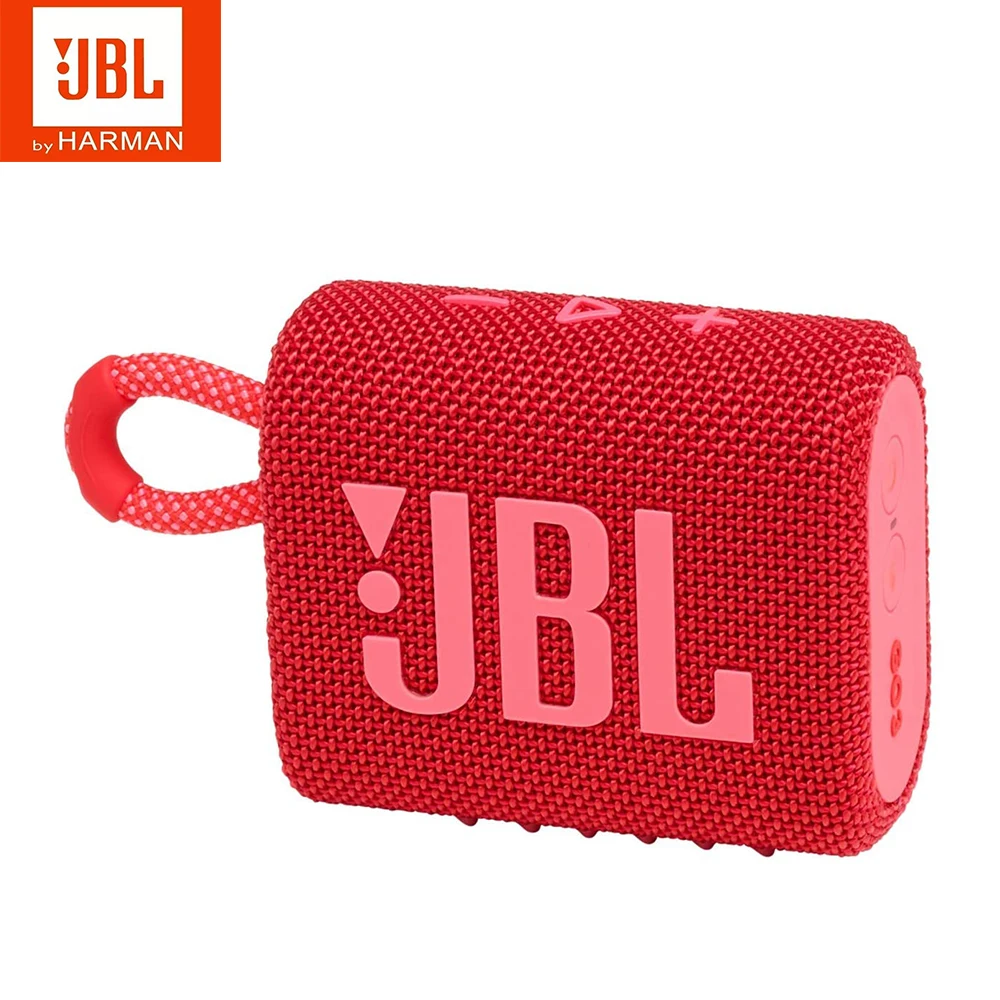 Mini Speaker Subwoofer JBL Waterproof TYPE-C Go-3 Portable Wireless Fast-Charging Bluetooth