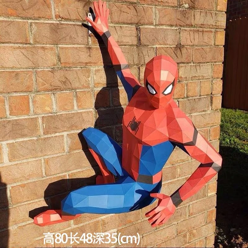 Doctor Banner 3D Paper Model Papercraft  Handmade Educational Puzzles Kids Toys Gift Anime Decoration Home Decor Wall Super Hero 19