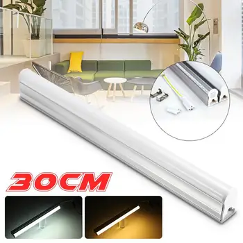 

30cm LED Strip 2835 LED Tube Light Table Desk Lamps for Cabinet Bedroom Living Room White/Warm White Light