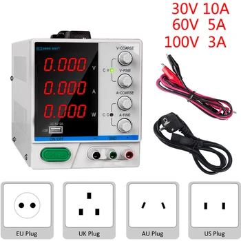 

Longwei DC Lab Power Supply 30V 10A 60V 5A Laboratory Adjustable switching power supplies bench source digital voltage regulator