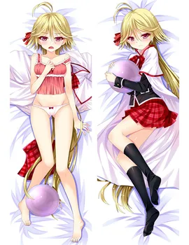 

Japanese Anime Trinity Seven sexy girls Mira Yamana body throw pillow cover case hugging body pillowcase