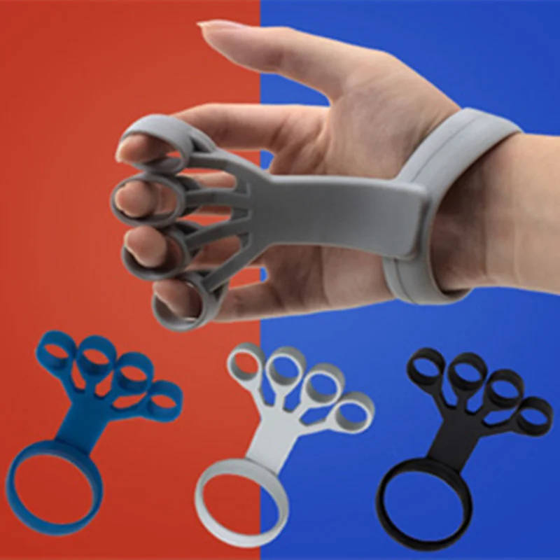 Silicone Grip Device Finger Exercise Stretcher Arthritis Hand Grip