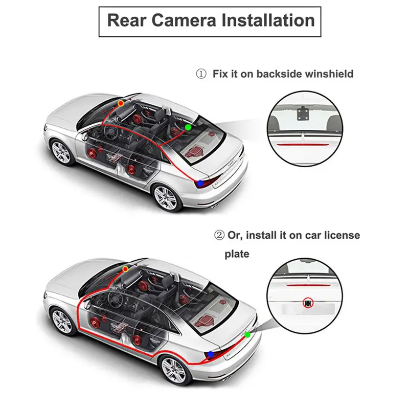 6,86 дюймов Android 3g Автомобильный видеорегистратор gps камера Dash камера Full HD 1080p видео рекордер Wifi Bluetooth регистратор двойной объектив видеорегистраторы Dashc