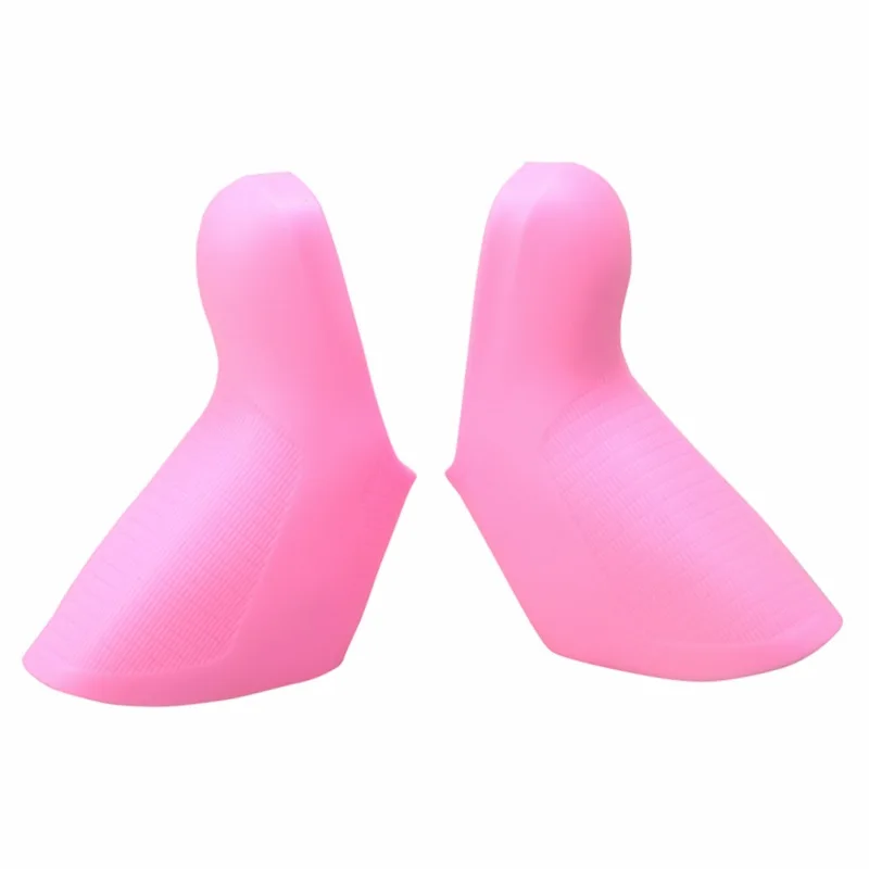 Applicable to SRAM shifting kit 10 speed / 11 speed road bike riding front transmission hand change silicone protective cover - Цвет: 11S Pink