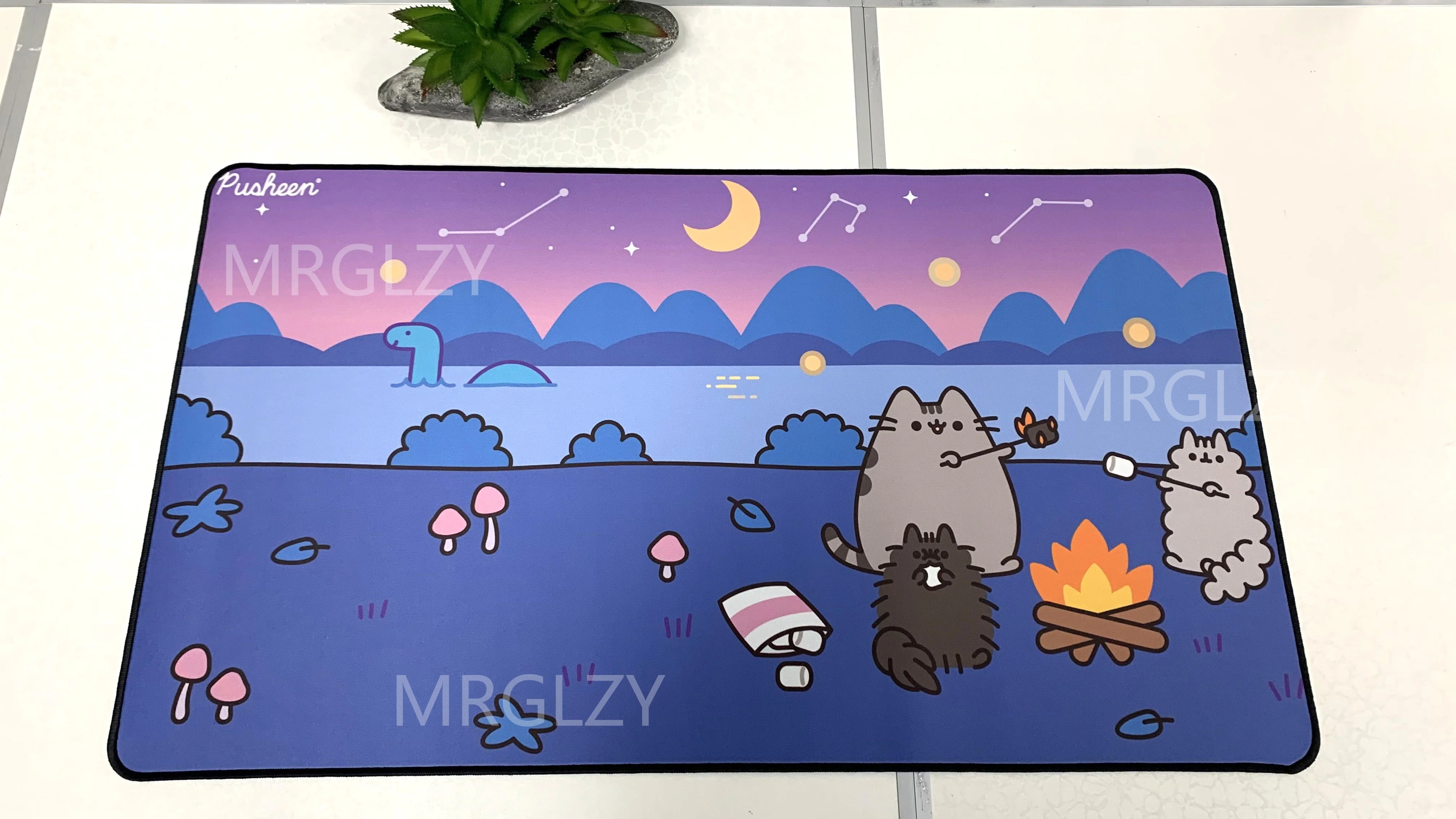 Kawaii, Kitty Cat, Gamer Mousepad, Acessórios para
