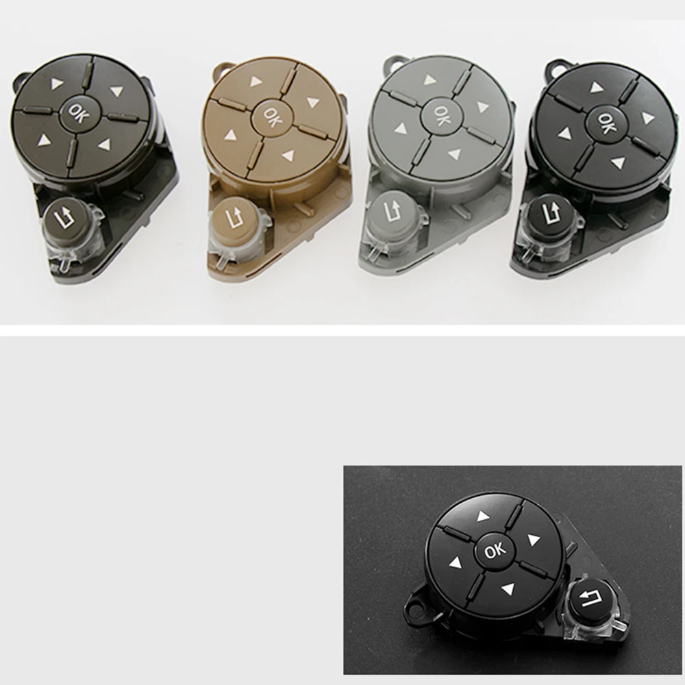 2Pcs Car Steering Wheel Switch Buttons Audio Control Button for Benz W204 W212 X204 C E GLK Class