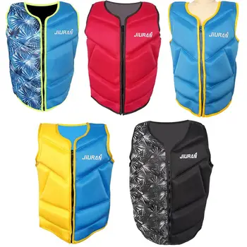 

Convenient Adult Neoprene Sea Outdoor Floating Jacket Fishing Life Jacket Sailing Rescue Fishing Vest Buoyancy Swimming