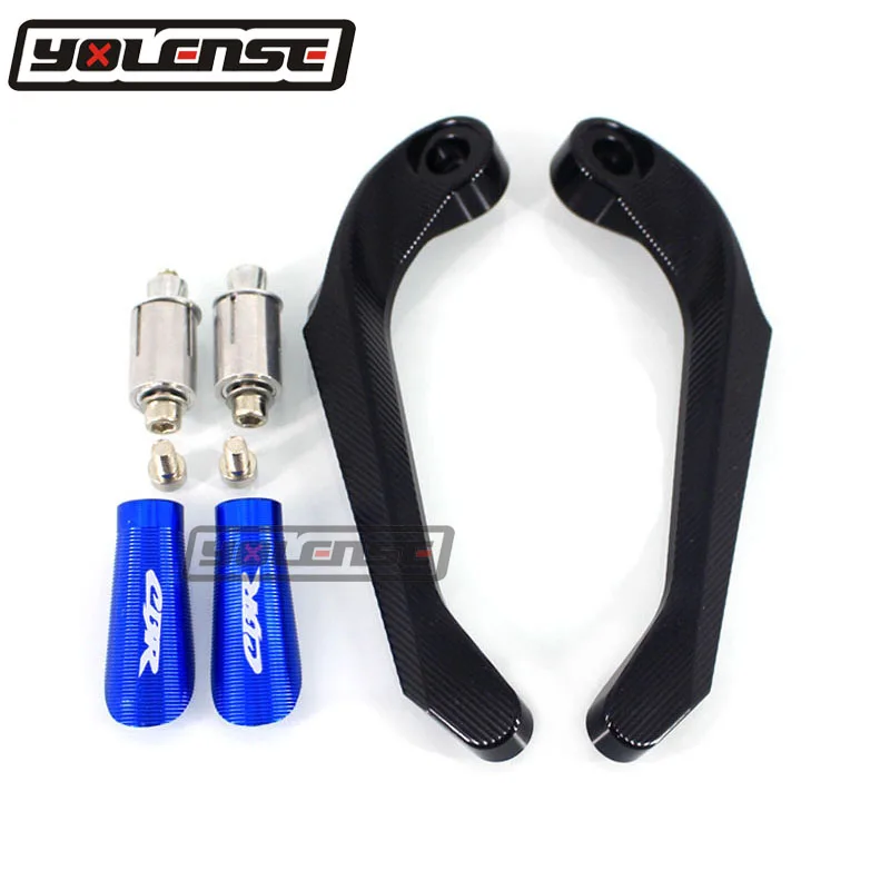 Blue Для Honda CBR 600 F2 F3 F4 F4i CB599 CBR600RR CBR1000RR мотоциклетные руль Грипсы защита сцепные рычаги защита - Цвет: Blue