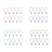 10 шт. 24 см/9,4 ''мяч эластичный шнур тент навес брезент крепления галстук вниз ремень Многоцелевой DIY инструмент