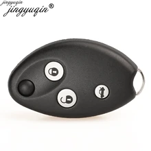 Jingyuqin capa para chave automotiva, para citroen xsara c4 c5, com 3 botões, controle remoto