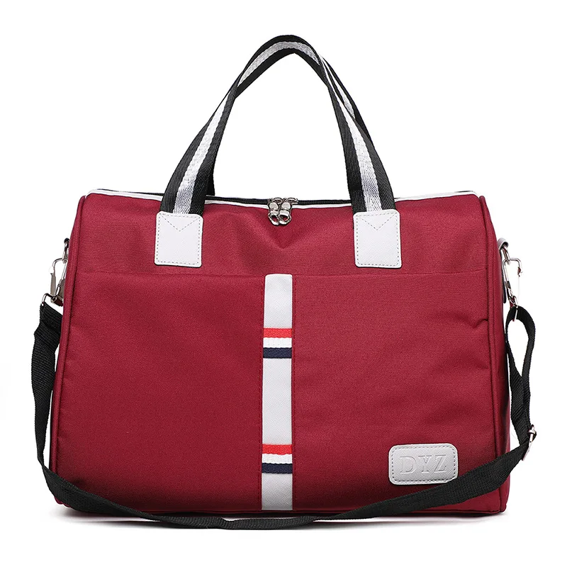 Новые Большие вместительные модные сумки на открытом воздухе нейлоновые сумки на одно плечо диагональные сумки трендовые сумки большой емкости - Цвет: Красный