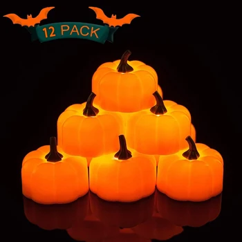

LED Lantern Halloween Holiday Lights Creative DIY Pumpkin Light Ins Style Decorative Light Halloween Party Bar Decor