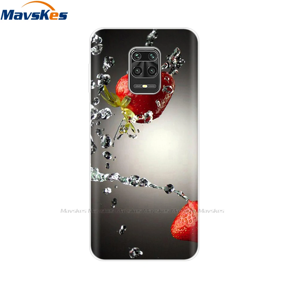 Phone Cases For Xiaomi Redmi Note 9S Case Soft TPU Silicone Protective Shell Back Cover For Redmi Note 9S 9 Pro Max Case Bumper xiaomi leather case case Cases For Xiaomi