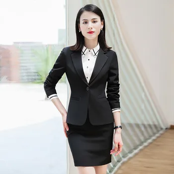 

Suit Occupation Pack Positive Pack Small Suit Suit Female Temperament Slim Fit Tooling