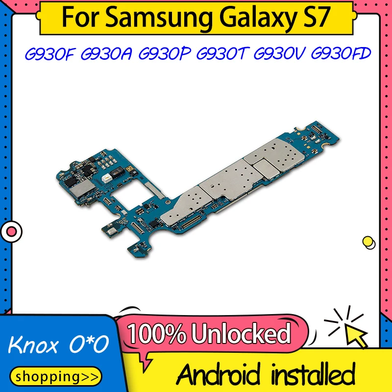 Бесплатная доставка Замена для Samsung Galaxy S7 материнская плата G930F G930A G930P G930T G930V G930FD логическая плата|Антенны