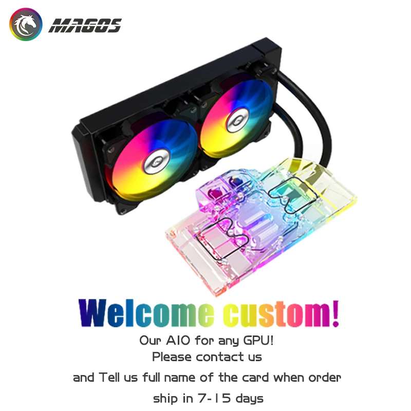 Aio Gpu Water Cooling Kit For Nvidia Rtx 2060 2080 3060 3070 3080 3090