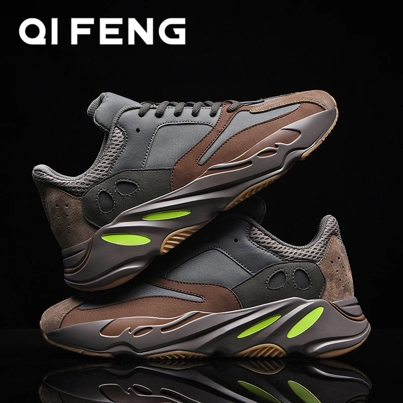 

2020 New Fashion Air Cushion Men Running Shoes Sneakers Black Leather Sport Shoes Zapatillas Hombre Deportiva Footwear Jogging