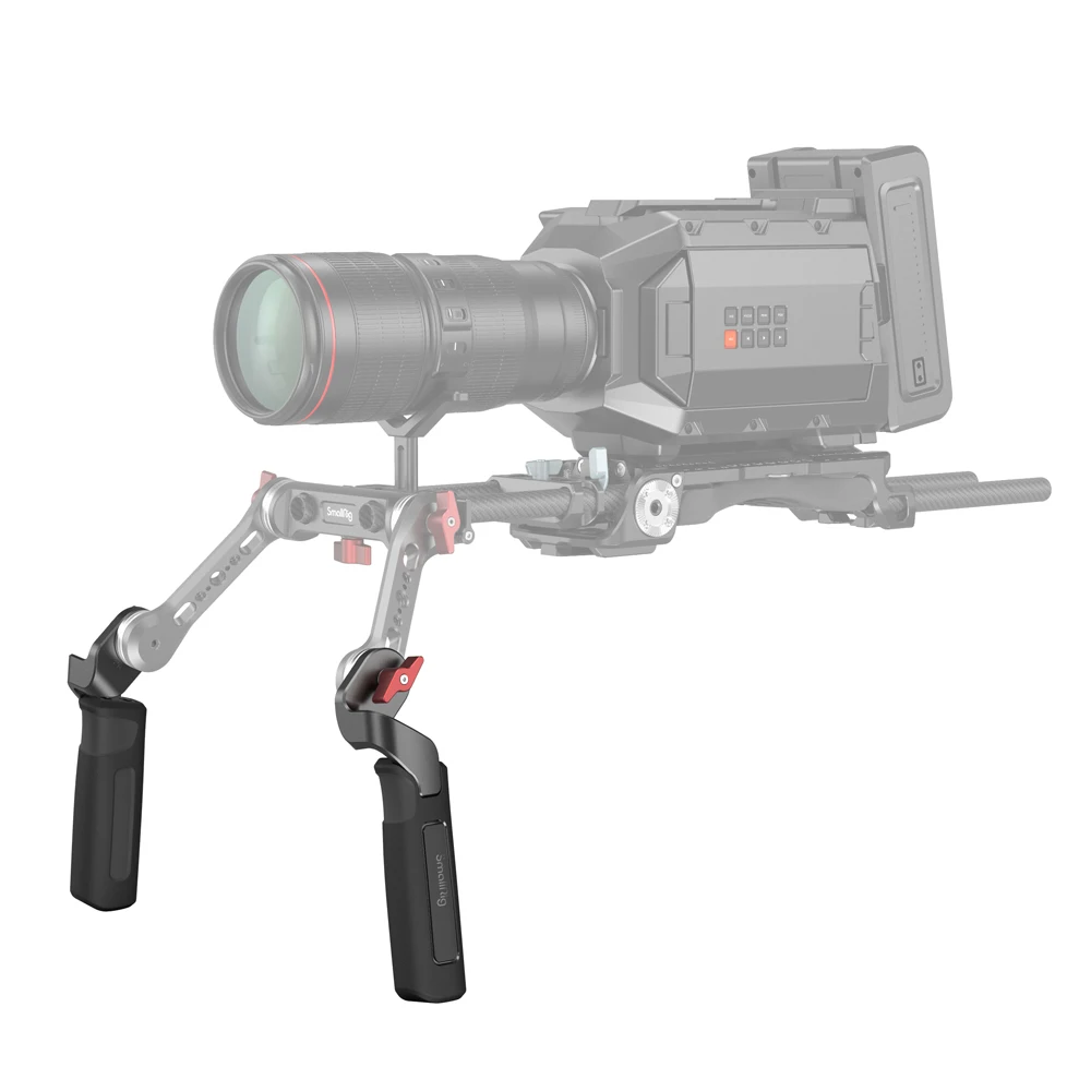 SmallRig Universal Standard Arri Rosette Shoulder Double Handle Rubber can rotate 360° 2784