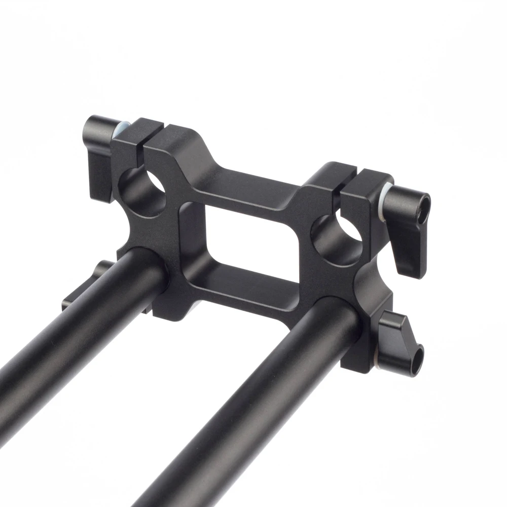 4-Holes 25mm Rising Riser 15mm Rod Clamp fr LWS light Studio Support Rail DSLR Rig Follow Focus 4K 8K Film Camera Photo Tripod
