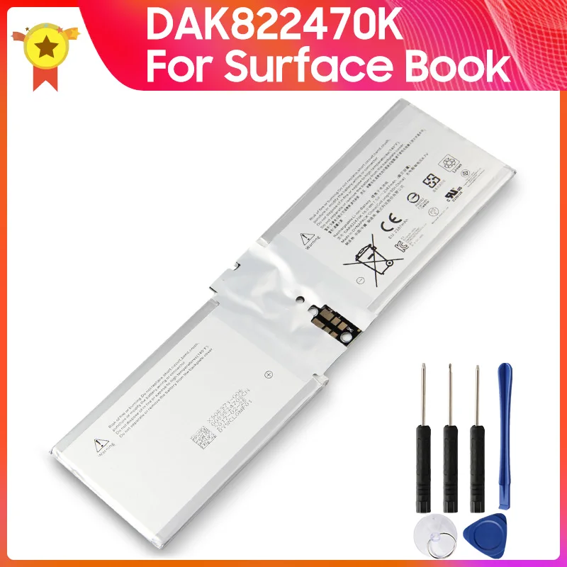 

DAK822470K Genuine Replacement Battery For Microsoft Surface Book 1703 Original battery +Free tools 2387mAh