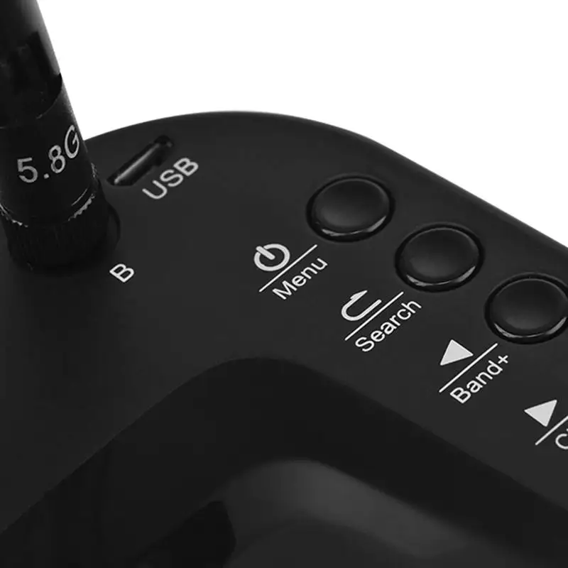 Мини FPV очки 3 дюйма 480x320 дисплей двойная антенна приема 5 8G 40CH с аккумулятором для