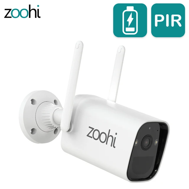 $US $59.00 Zoohi Battery Wireless Camera IP Surveillance WiFi Camera 3MP HD Wire-Free Security Camera PIR Smart Humanoid Detection