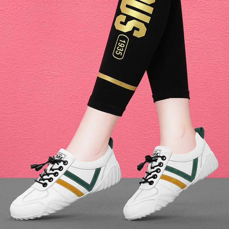 

Flat White Shoes INS Street Snap Trendy Shoes WOMEN'S Shoes Versatile 2019 New Style Summer Online Celebrity Sneakers Sports Foo