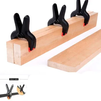 

Woodworking Spring Clip Toggle Plastic Clamps DIY Tools For Photo Studio Background Strong carpenter's clamp A-clip Type A clip