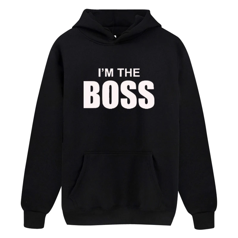 

Women's Sweatshirt Fall 2020 Hoodie Women's Boss Letter Print Hoodie Long Sleeve Sweatshirt