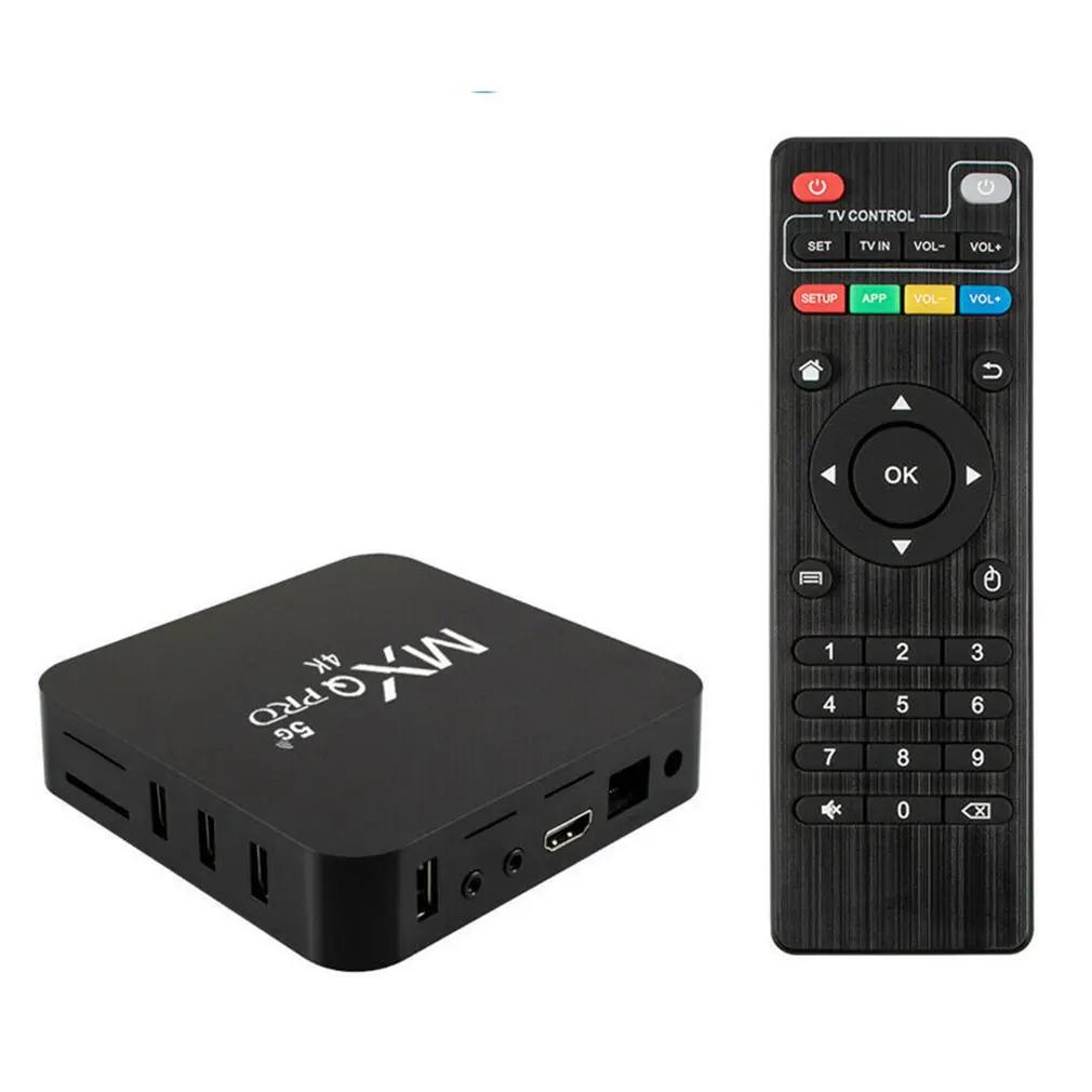 Memory(4G+64G)5g Network Set-top Box High Definition Player Smart TV Box WiFi Media Player Set Top Box Android Smart TV Box